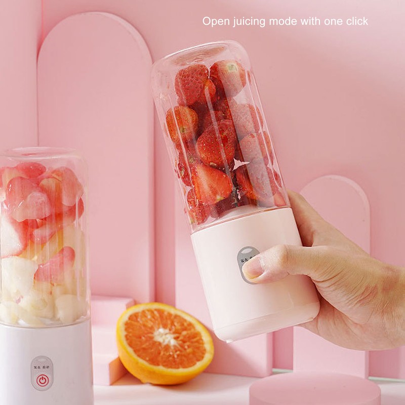 Portable Blender 500ml Mini Personal Juicer Blender for Smoothies Shakes