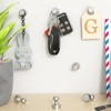 Grtard 12 Pack Silver Fridge Magnets, Whiteboard Magnets, Magnets for
