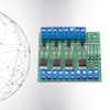 Walfront YYNMOS-4 PLC Amplifier Circuit Board 4-Channel MOS FET Module