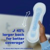 Always Maxi Pads Size 4 Overnight Absorbency Unscented without Wings,