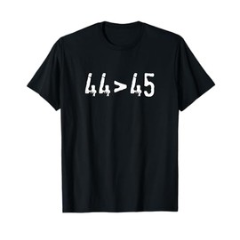44 Greater Than 45 I Miss Obama T-Shirt