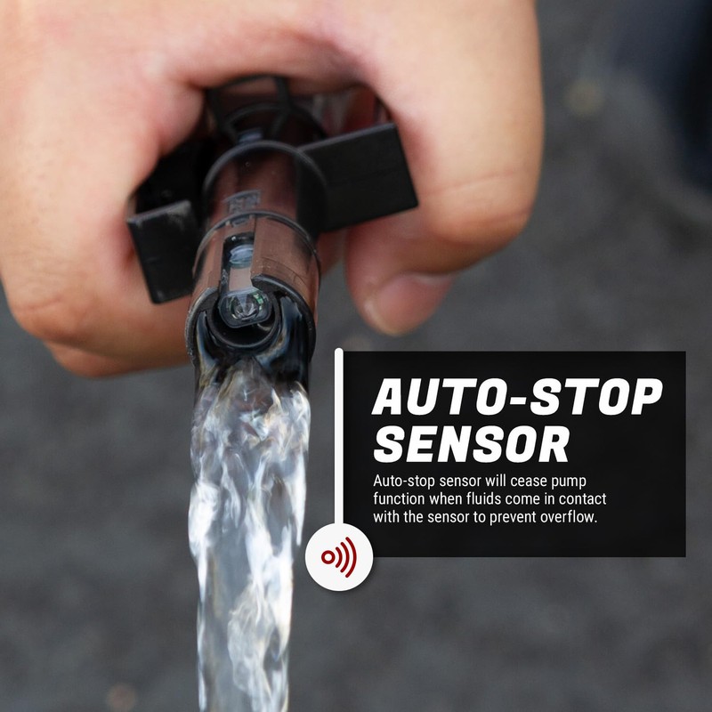 TERA PUMP Auto Stop Sensor Aquarium Water Transfer Pump, Fast