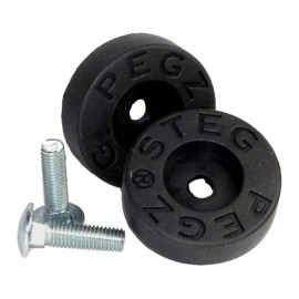 Stegz Steg Pegz Replacement Rubber Puck Kit For All Steg Pegz Kits SP-R01
