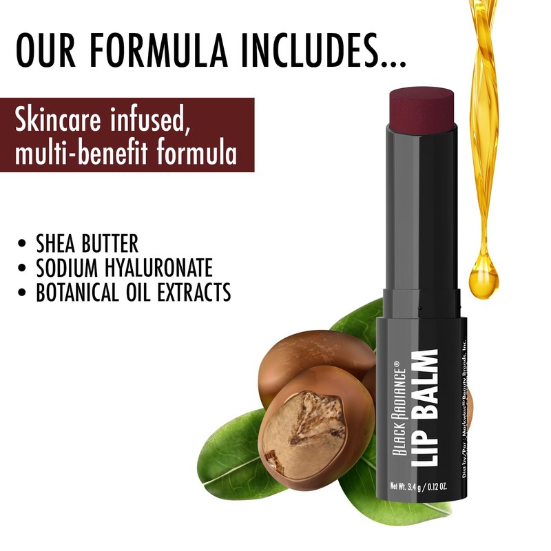 Black Radiance Beyond A Pout Lip Balm, Moisturizes and conditions