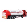 Alloy Gas Tanker Truck Model Water Spray High Simulation Detachable