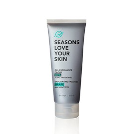 Seasons Love Your Skin Gel Exfoliante de Rostro Semillas de Uva, 100 ml