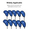 10pcs Golf Club Head Cover Breathable Nylon Mesh Soft Lining