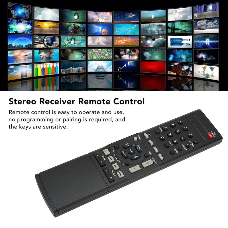 Stereo Receiver Remote Control for Insignia RMC STR514 Ns Str514c