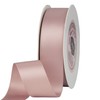 VATIN 25mm Double Faced Polyester Satin Ribbon Antique Mauve -