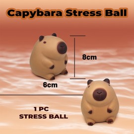 Yamobi Capybara Stress Ball for Kids Adults Stress Reliever Fidget Toy Sensory Fidget Toy Party Decor
