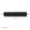 ASE 12 inch Sliding Gate Guide Roller (Black Aluminum)