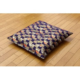 Ikehiko Gozenza Futon Cover, Buddha Front Cushion Cover, Meisenban Gold Brocade, Kyoto Fan Cover, Approx. 22.4 x 24.4 inches (57 x 62 cm), For Meisenbu 21.7 x 23.2 inches (55 x 59 cm) #3800459