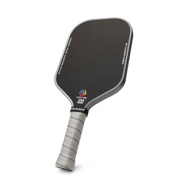 PICKSPT USAPA Approved Pickleball Paddle - 3K Carbon Fiber Surface,