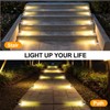 T-SUN Solar Step Light Outdoor, 6 Pack Solar Stair Light,