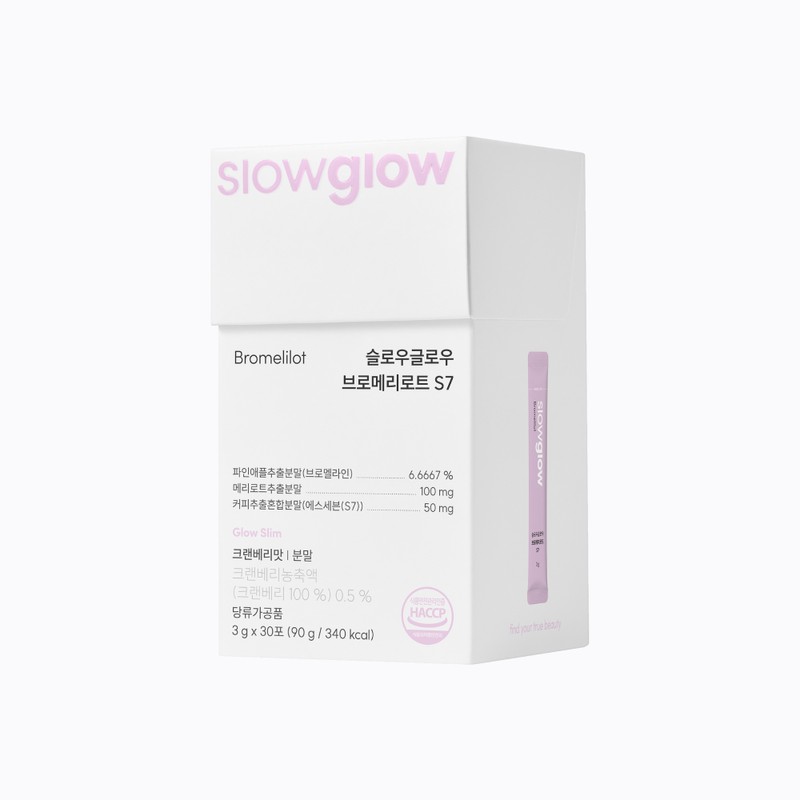 Slow Glow Bromelain Merry Lot S7 Pineapple Enzyme Swelling Management