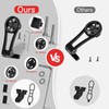 GRQUSTO Out Front Combo Mount Adjustable - Cycling Computer GPS