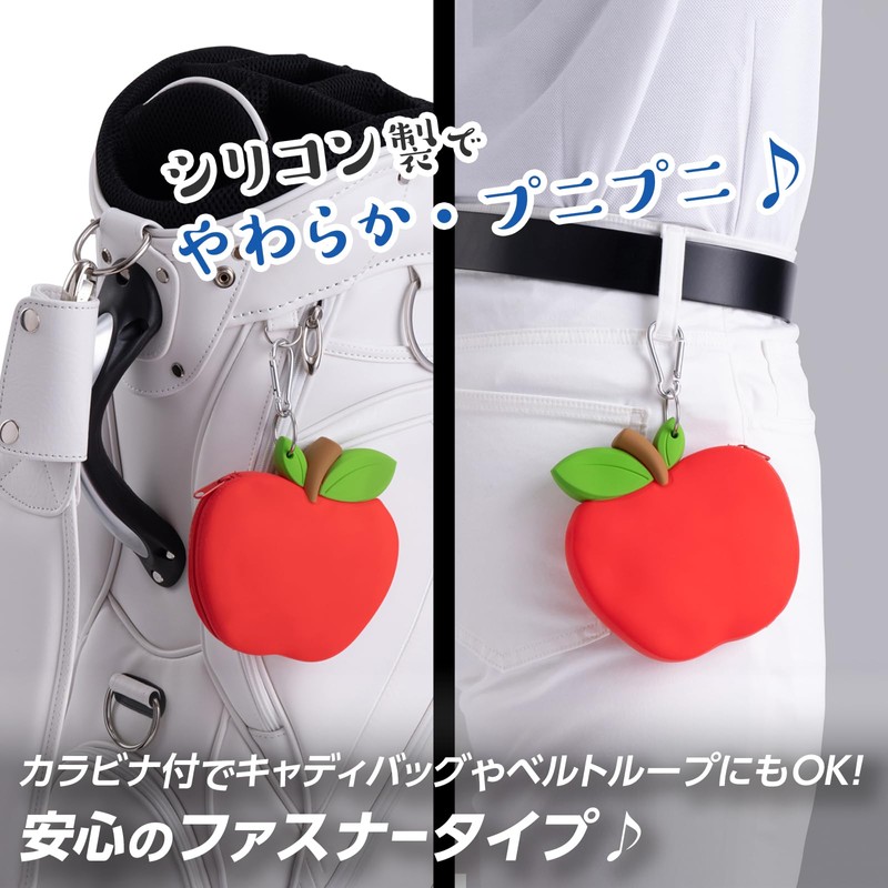 Daiya Golf AS-4005 C Accessory Pouch Pineapple