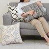 Gold Cushion Cover Cotton Print Made in Japan (45x45, Alfes