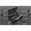 gun safe，Biometric Gun Safe For Handgun with fingerprint, key and