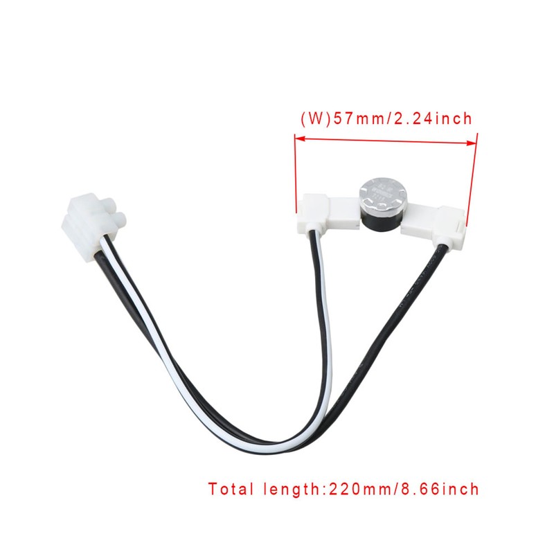 Bstinay w10402110 Dishwasher Fuse Replacement for W10402110 W10195528 Black