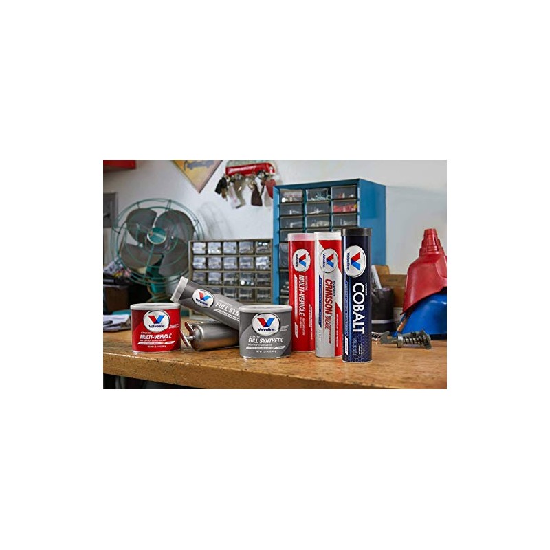 Valvoline - VV986 Moly-Fortified Gray Full Synthetic Grease 1 LB