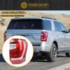 Dasbecan Right Passenger Side Tail Light Halogen Compatible With 2018-2021