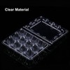 60 Pcs Quail Egg Cartons, Square Dozen Egg Boxes, Classical