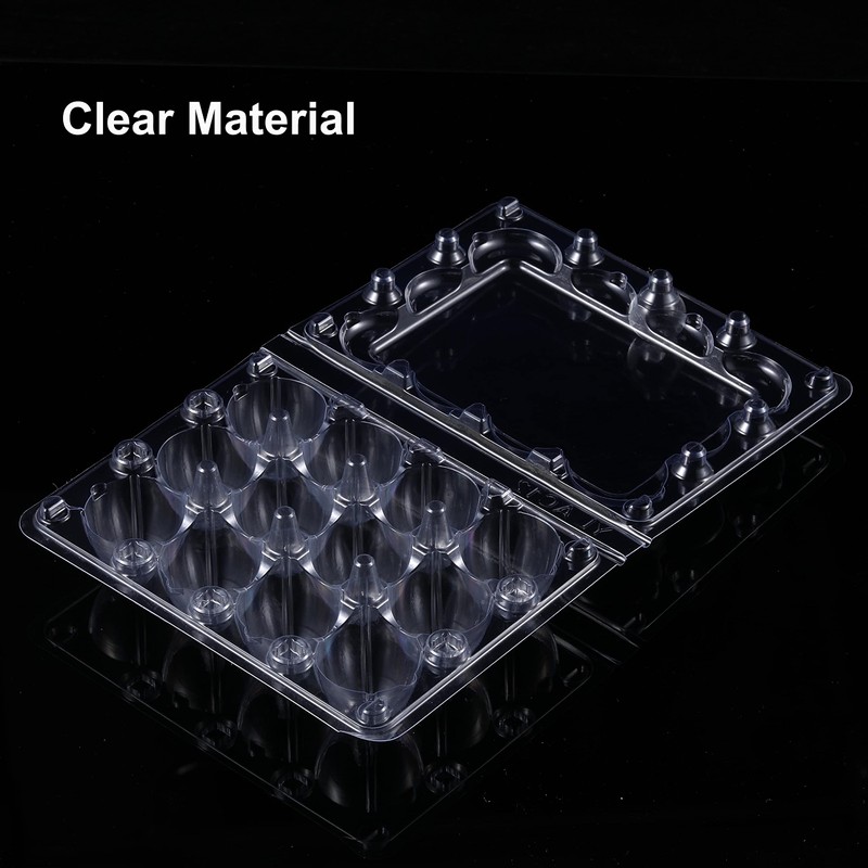 60 Pcs Quail Egg Cartons, Square Dozen Egg Boxes, Classical