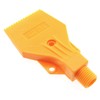 E-outstanding 1/4'' Yellow Wind Jet Nozzle BSPT Male 3Holes ABS
