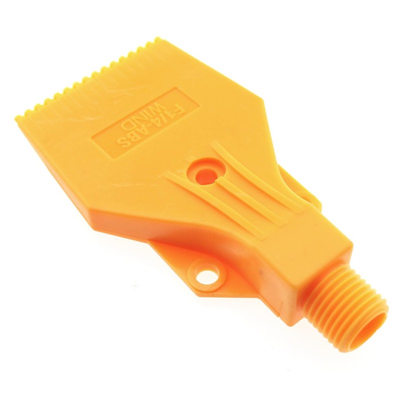 E-outstanding 1/4'' Yellow Wind Jet Nozzle BSPT Male 3Holes ABS