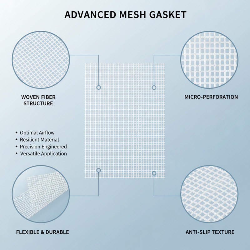 10 Pcs Plastic Mesh Sheets & White Eye Mesh,Multi-Purpose Plastic