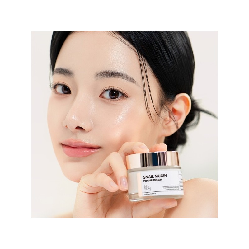 BOM Snail Mucin Power Cream 50ml BOM Snail Mucin Power