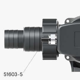 SunSun Replacement Part for CUV 7 Series Pond Clarifier - Outlet Connection - 1.5-2 Inch - for Pond Filter, UV Bulb, UVC Clarifier Accessories