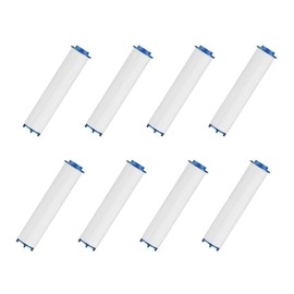 Leewoth 8Pcs Replacement Filter Cartridge Shower Head Filters Shower Head High Pressure Handheld for Detachable Propeller Hydro Shower Jet Sets