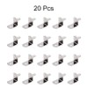 CORTNEY Shelf Support Pegs, 20Pcs 6mm L Shape Metal Shelf