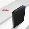 External Hard Drive 2TB Capacity USB 3.0 450Mbps High Speed