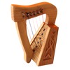 6 String Muzikkon Harps with strings and tuning key -