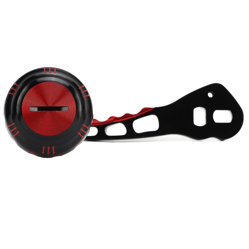 Fishing Reel Handle Aluminum Alloy Prevent Slip Ergonomic Replacement Baitcasting