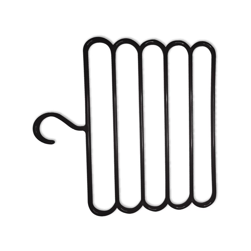 Durable Sana Plastics Multilayer, Multipurpose, 5 Layer Clothes Hanger, Closet