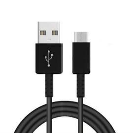 Original 10ft USB-C Cable for Motorola Moto G7 with Fast Charging and Data Transfer. (Black / 3Mt)