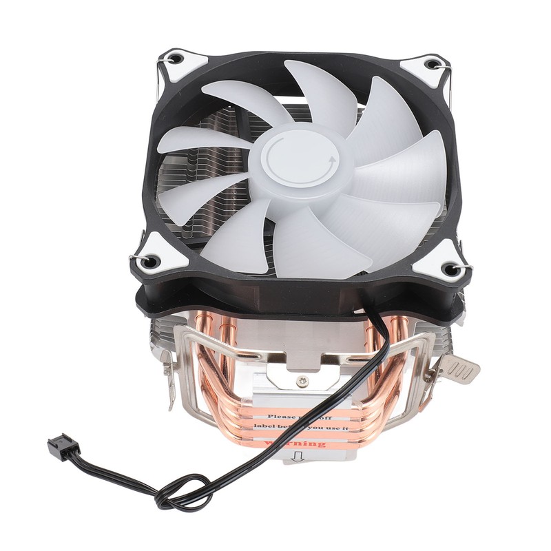 CPU Heatsink Copper and Aluminum 4 Heat Pipes 12mm RGB