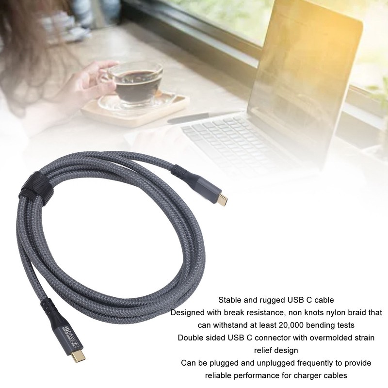 USB C to USB C Cable Support 20Gbps Data Transfer