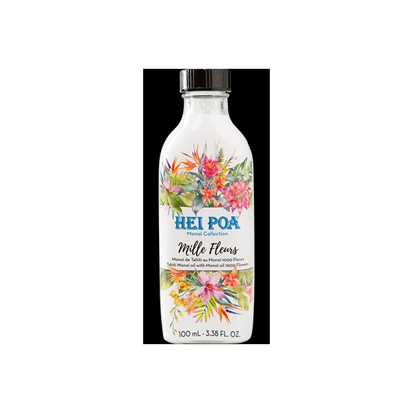 Hei Poa Tahiti Monoi Oil 1000 Flowers 100 ml