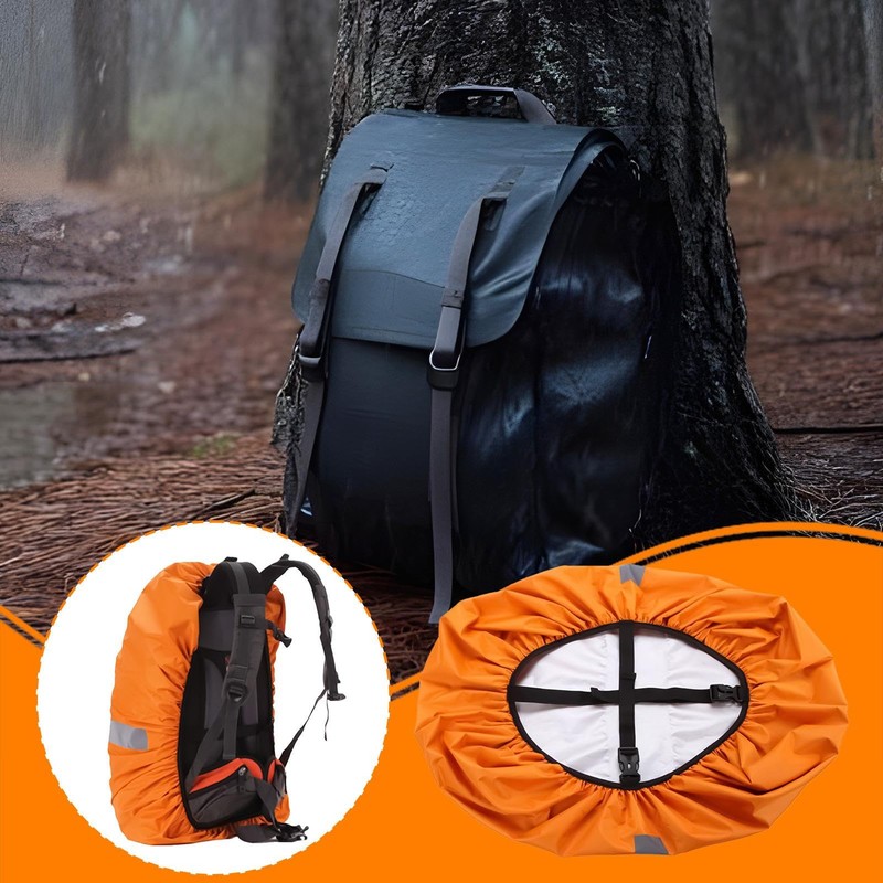 Backpack Rain Cover,Back Pack Raincover - Portable Reflective Protective Rain