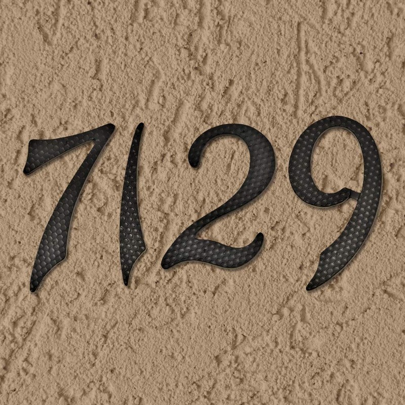 Die Cast Aluminum House Number, 3-1/2" #9