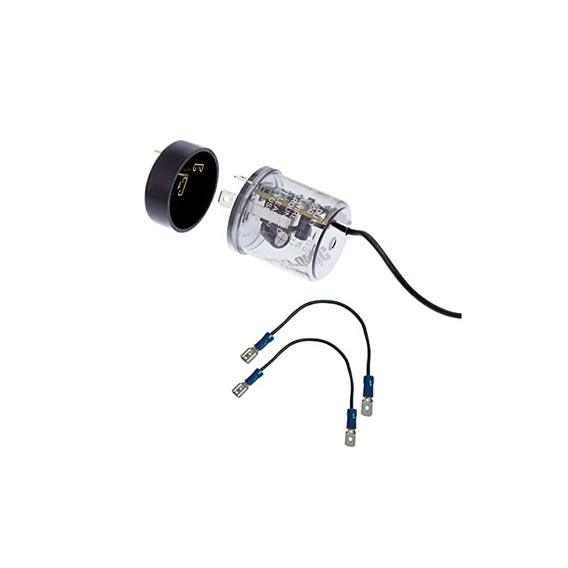 United Pacific 90649 LED Flasher w/Reverse Polarity Base & Extension