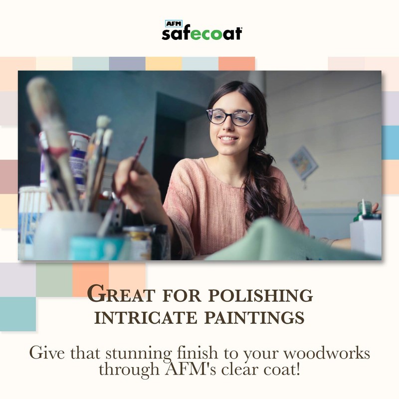AFM Safecoat Acrylacq Gloss, Clear Coat Polyurethane Sealer, Wood Sealer