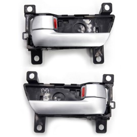 Otois 4Pcs Front Rear Left Right Interior Door Handle Silver Compatible with Kia Sorento 2011 2015