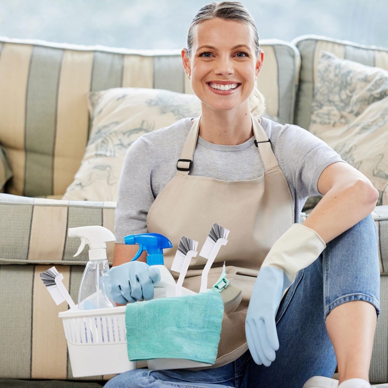 YIHAOH 10 Stück Multifunktions Spülbürste, Arbeitssparende Langstielige Reinigungsbürste, Gebogene Küchenbürste,