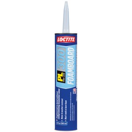 Loctite PL300 Foamboard Adhesive, 10 fl oz, Cartridge